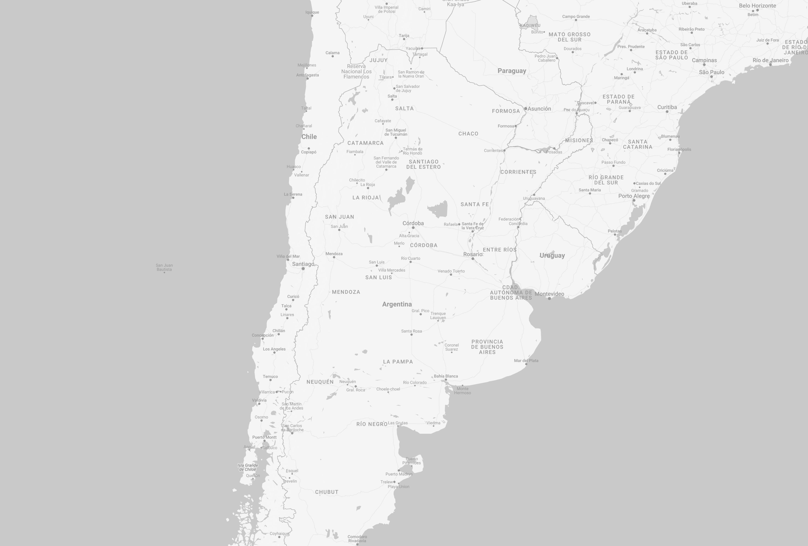 mapa de argentina